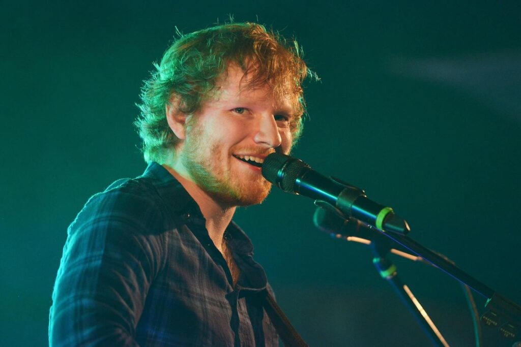 Ed Sheeran rend heureux !