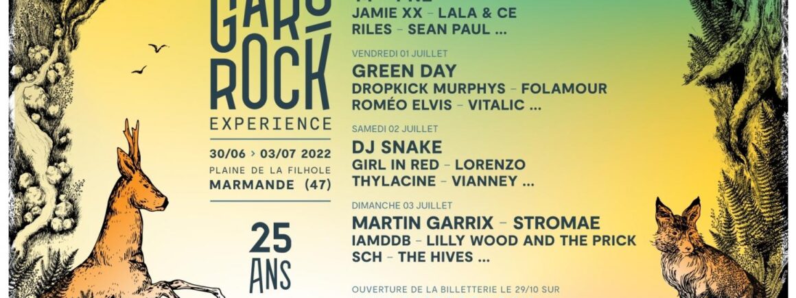 Garorock 2022 : Découvrez les premiers noms à l’affiche du festival !