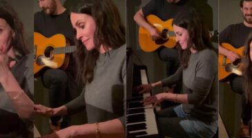 Quand Courteney Cox rejoue le générique de Friends au piano, ça donne ça ! (VIDEO)