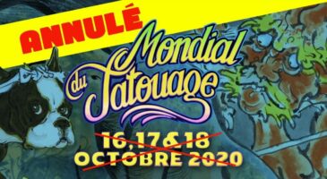 L’édition 2020 du Mondial du Tatouage est annulée !