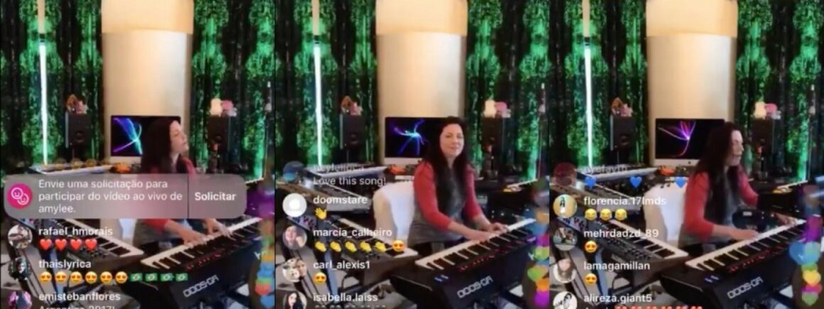 Live Réseaux Sociaux : Evanescence reprend Whitney Houston sur Instagram (VIDEO)