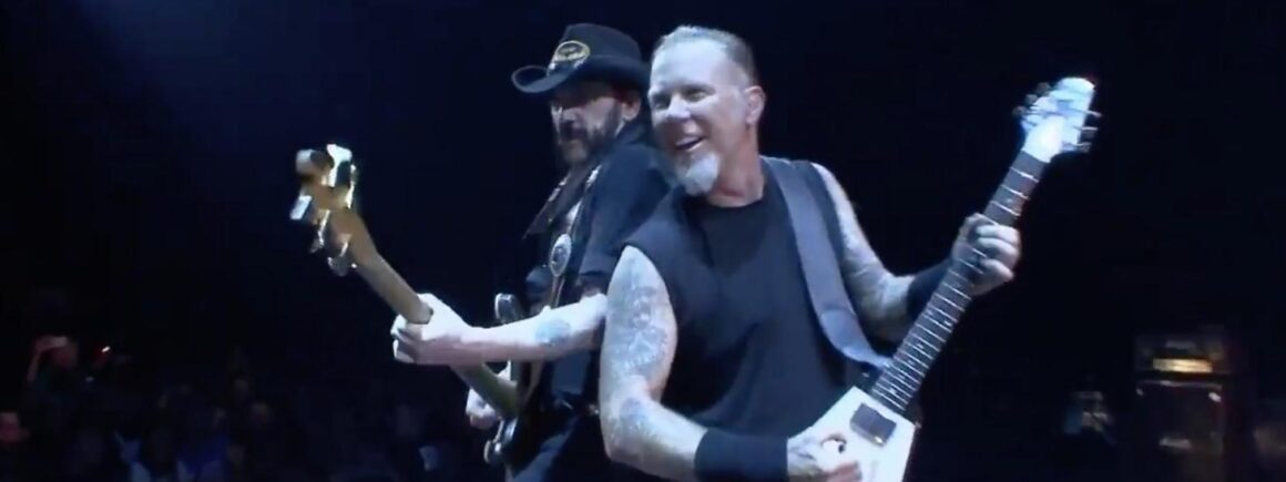 Metallica rend hommage à Lemmy de Mötörhead pour les 4 ans de sa disparition (VIDEO)