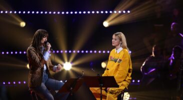 Angèle et Clara Luciani touchantes avec leur interprétation du Tourbillon de la vie (VIDEO)