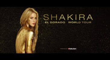 Shakira : En concert ce soir et demain à l’AccorHotels Arena à Paris !