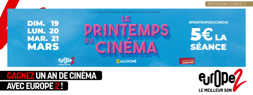 Gagnez un an de ciné avec Europe 2 !