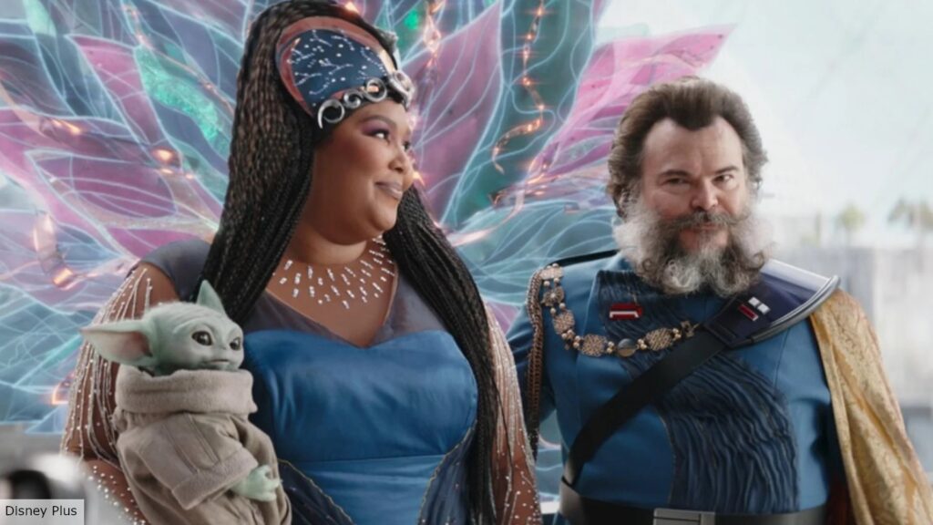 Lizzo et Jack Black dans The Mandalorian