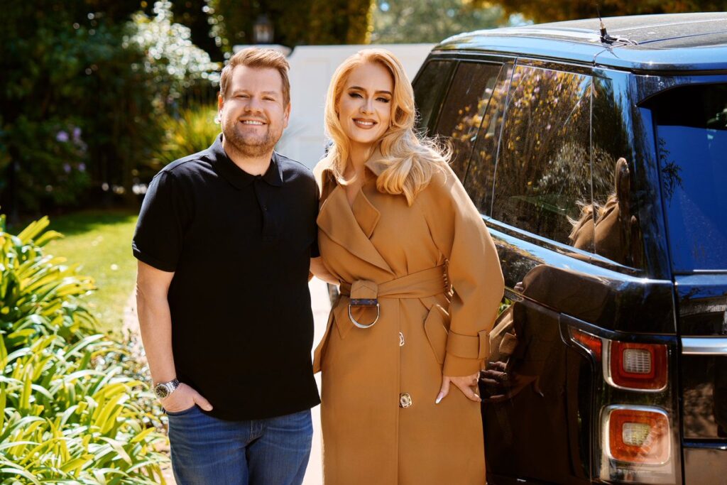 Adele et James Corden dans le Carpool