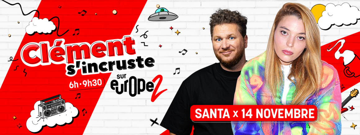 Santa S’incruste sur Europe 2, revivez son passage ! (VIDEO)