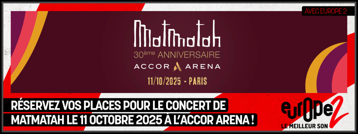 Matmatah annonce une date à l’Accor Arena en 2025 !