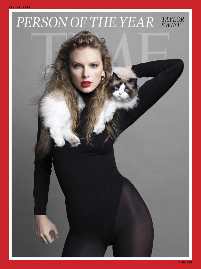 Taylor Swift personnalité de l'année par le Time