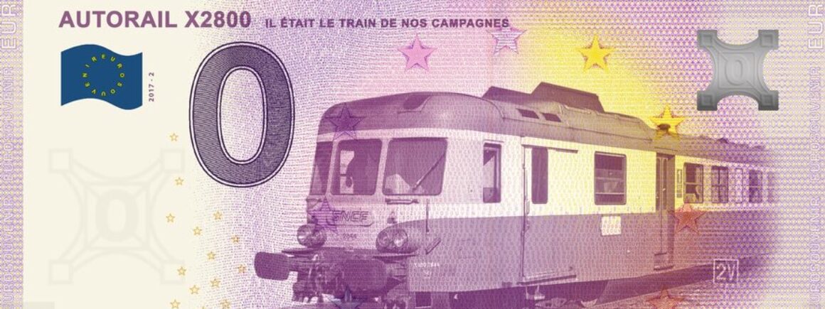 Un billet de 0 euro ? Ca existe !