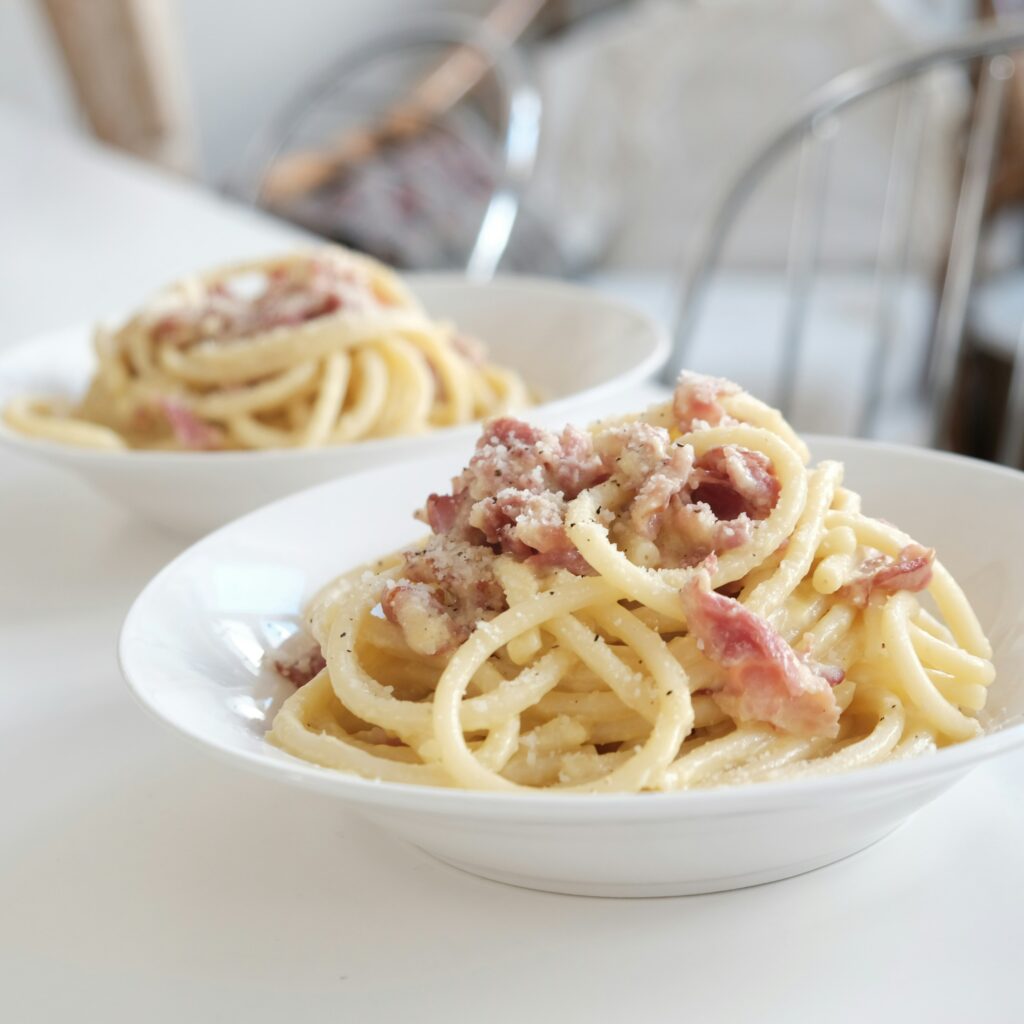 Pâtes carbo et loterie