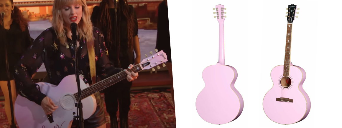 Etes-vous prêts à craquer pour cette guitare Taylor Swift ?