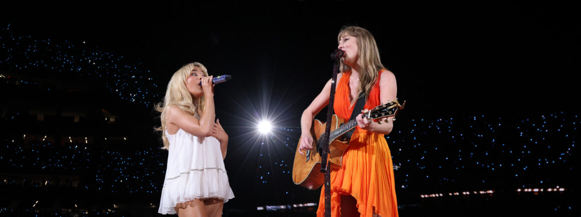 Taylor Swift invite Sabrina Carpenter sur scène (VIDEO)