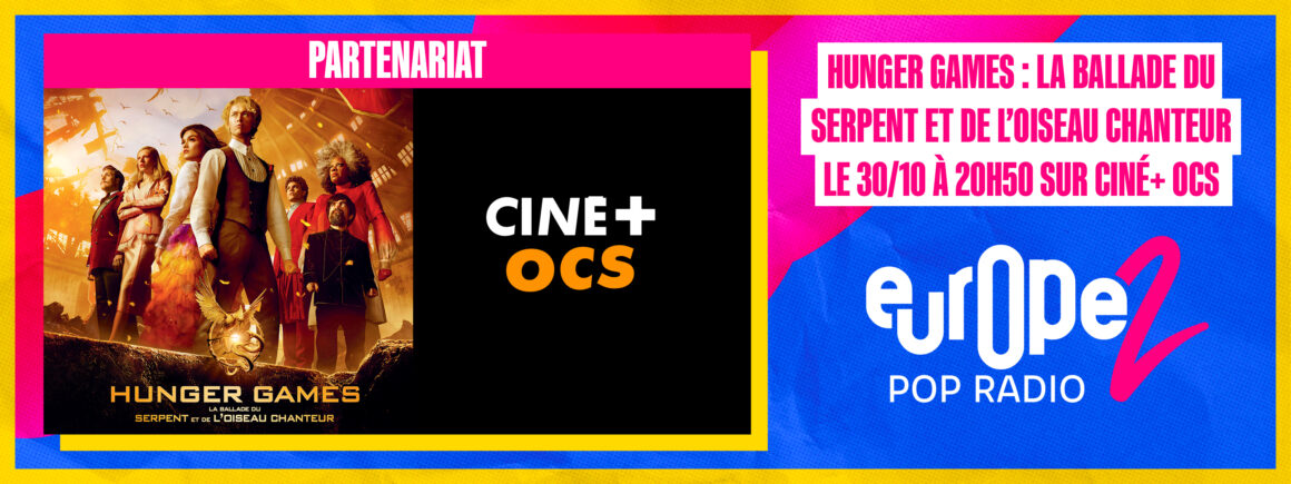 Hunger Games : La Ballade du Serpent et de l’Oiseau chanteur diffusé ce 30/10 sur CINE + OCS !