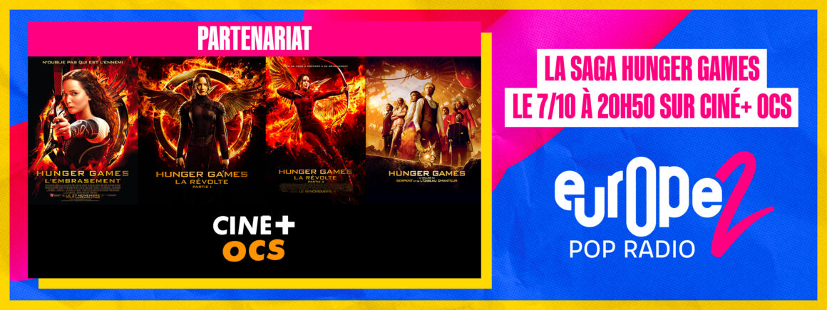 Retrouvez la Saga Hunger Games le 7/10 à 20h50 sur CINE + OCS & Gagnez vos Kits de survie