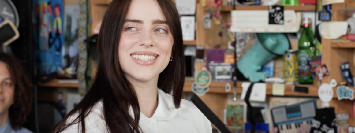 À la cool, Billie Eilish balance son tiny desk concert