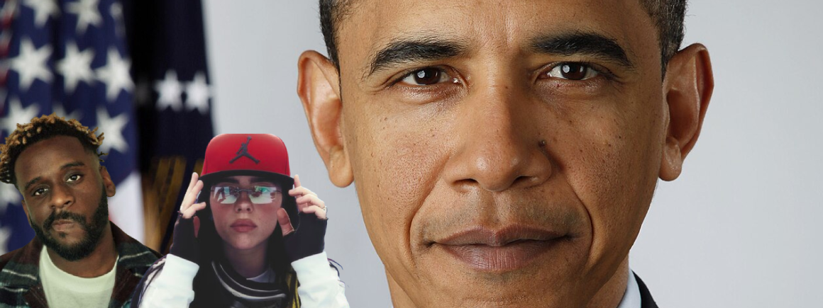 Billie Eilish, Shaboozey, Myles Smith : Barack Obama partage sa playlist de 2024