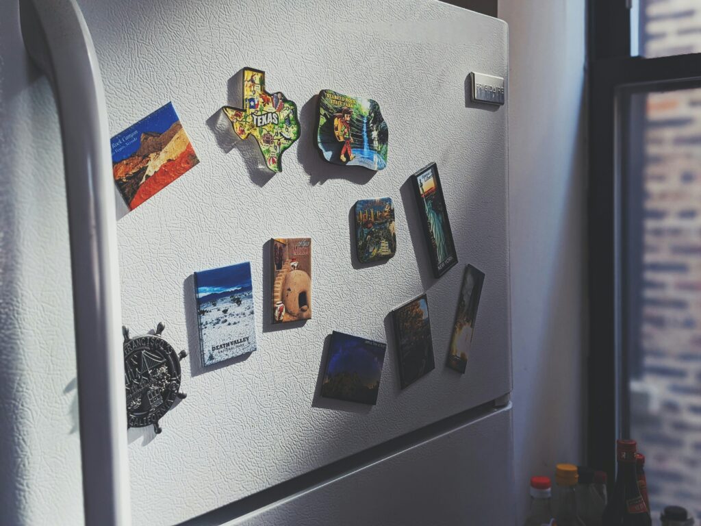 Pas de magnets sur le frigo !