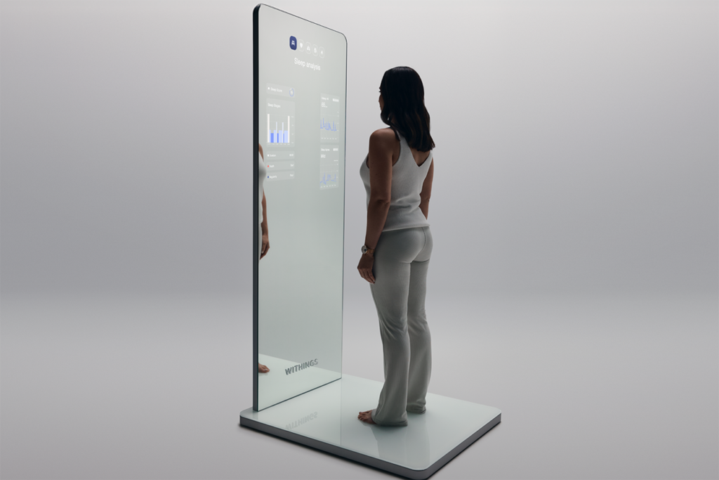 Le miroir connecté de Withings 