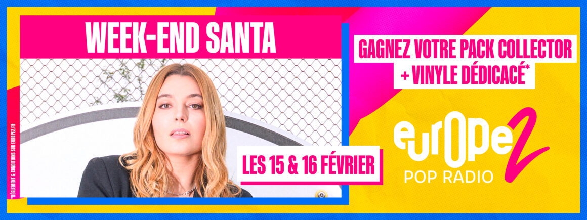 Les 15 et 16 février, week-end spécial Santa sur Europe 2 !